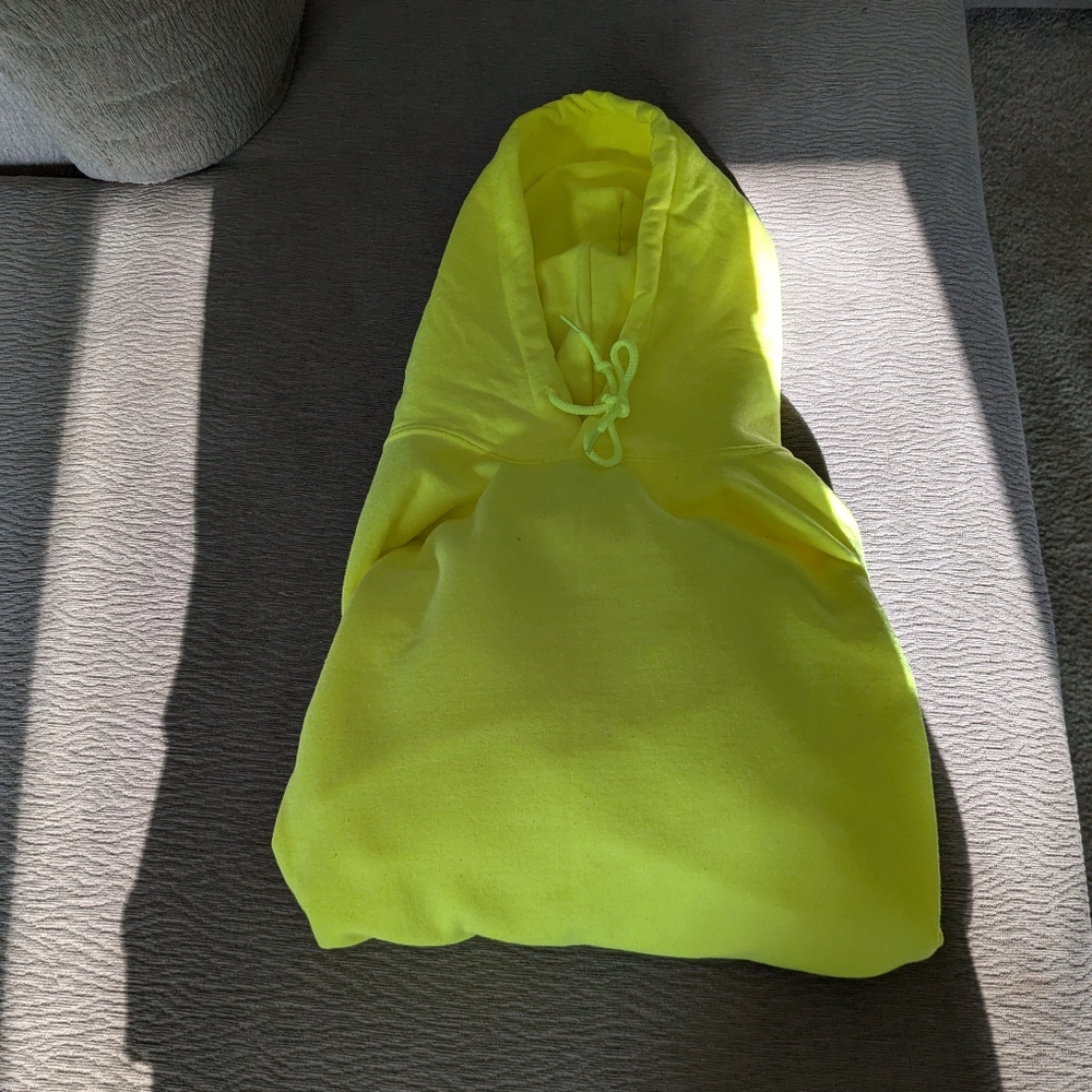 XL Neon Green Hoodie